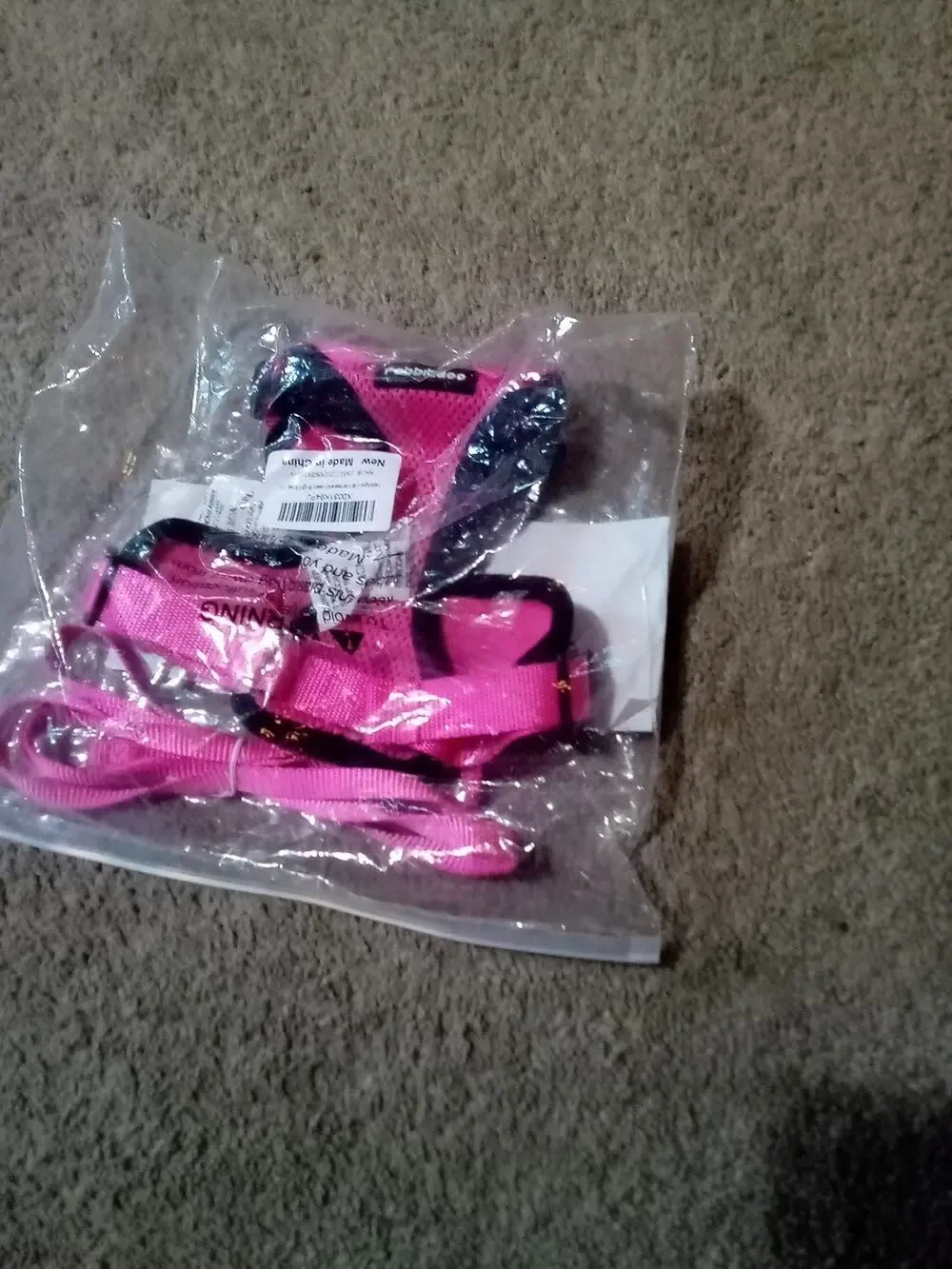 rabbitgoo Cat Harness and Leash Escape Proof Walking Vest Adjustable Hot Pink XS